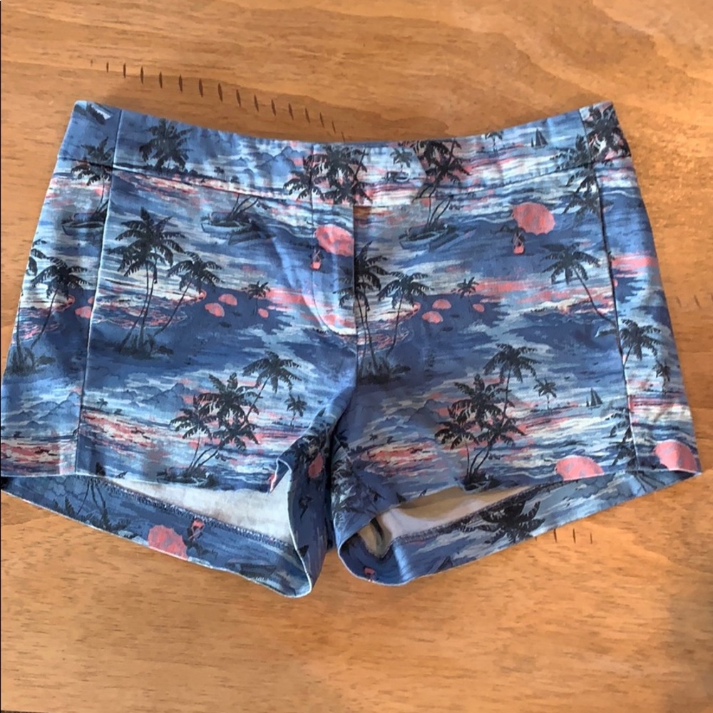 J. Crew printed shorts